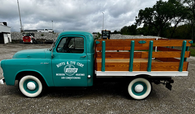 Botts & Tye truck